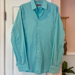 Men's Express Medium 1mx Dress Shirt